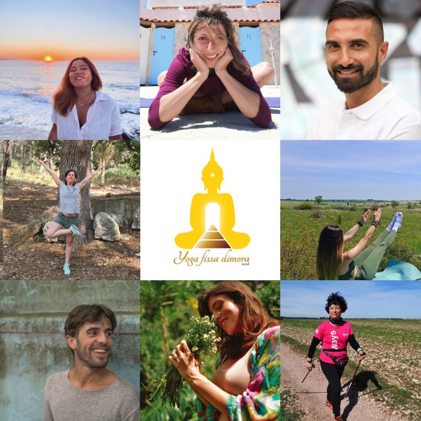 istruttori e insegnanti del centro Yoga fissa dimora asd