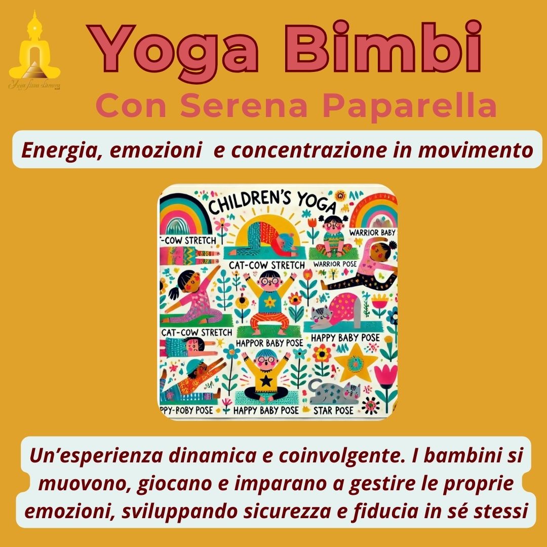 yoga per bambini con Serena paparella